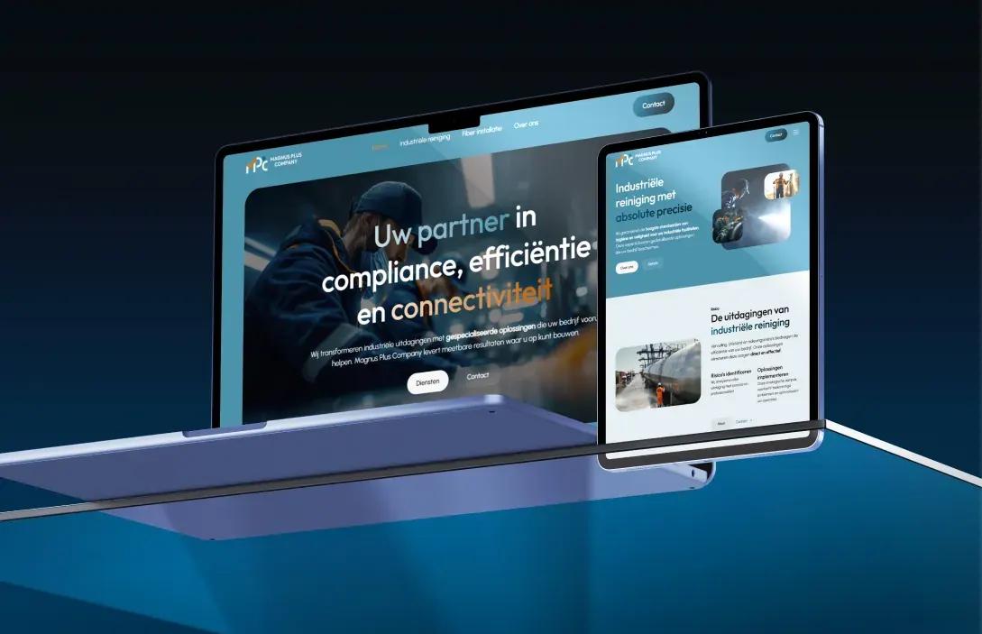 Magnus Plus Company, Website · Identity