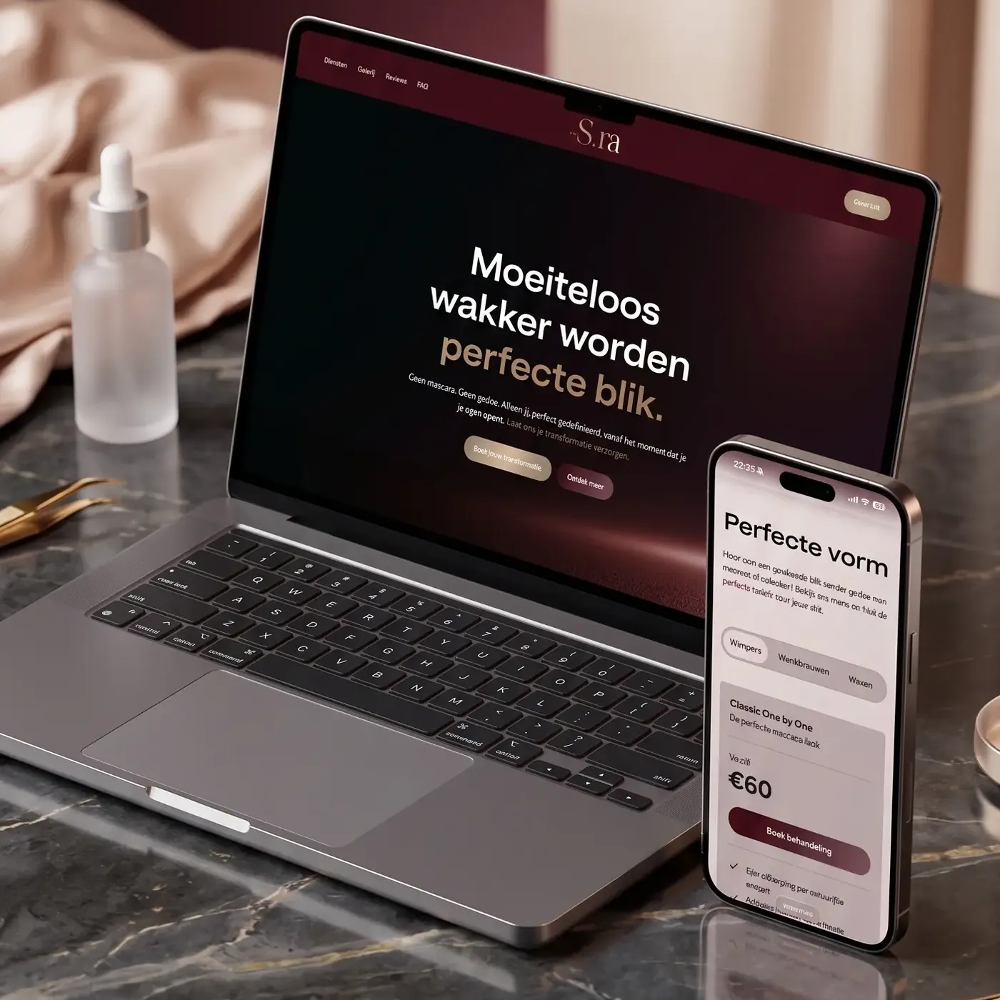Sra Glow, Website · Identity